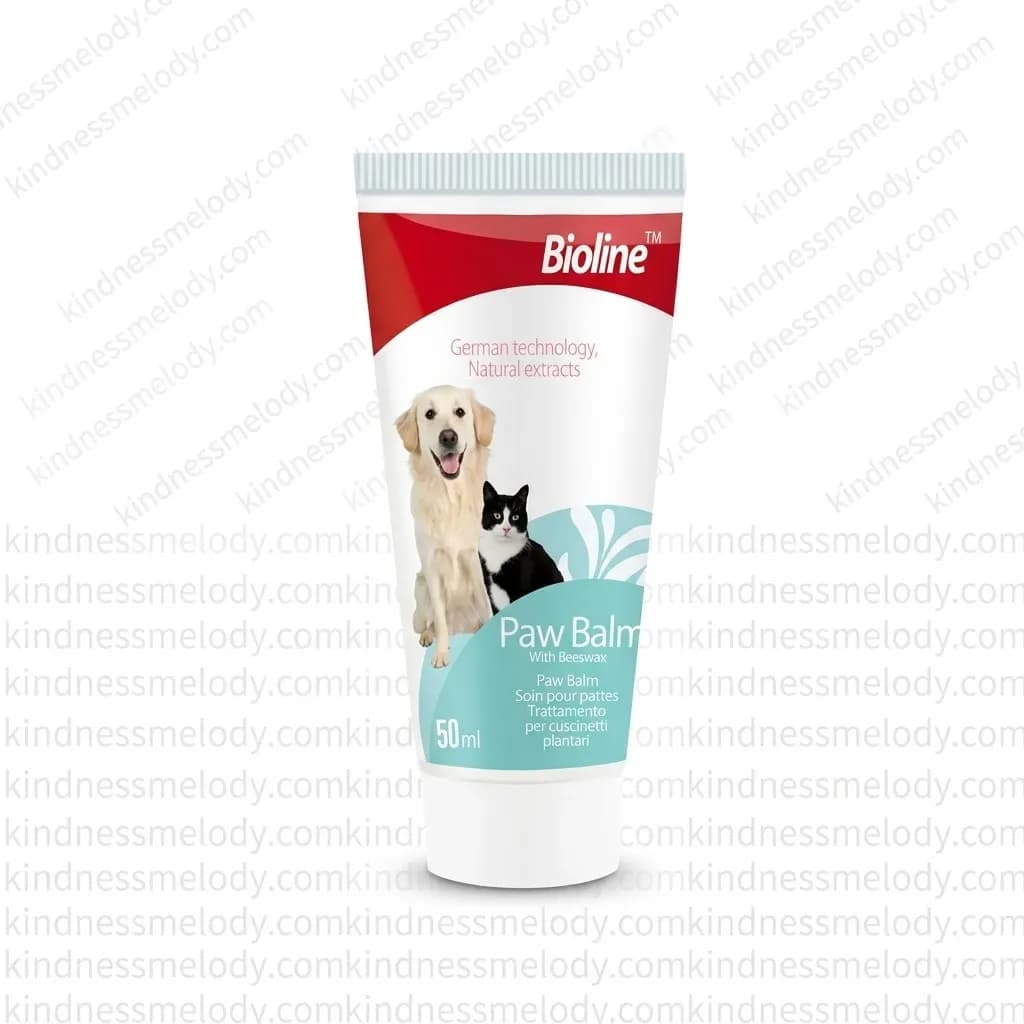 کرم مراقبت از پنجه سگ و گربه بایولاین با عصاره موم عسل BioLine Paw Care Cream with Beeswax Extract وزن 50 گرم — تصویر ۳