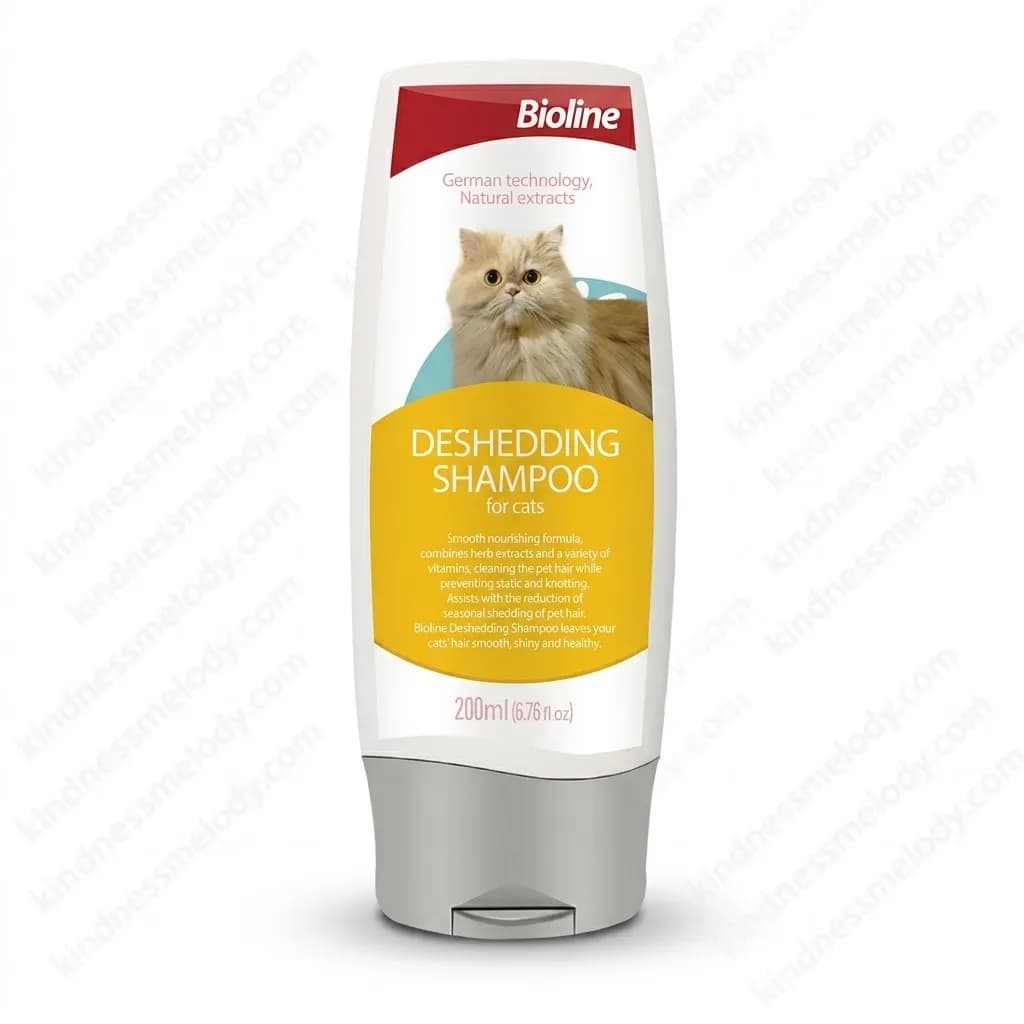 شامپو پاکسازی مو گربه بایولاین bioline cat shampoo حجم ۲۰۰ میل