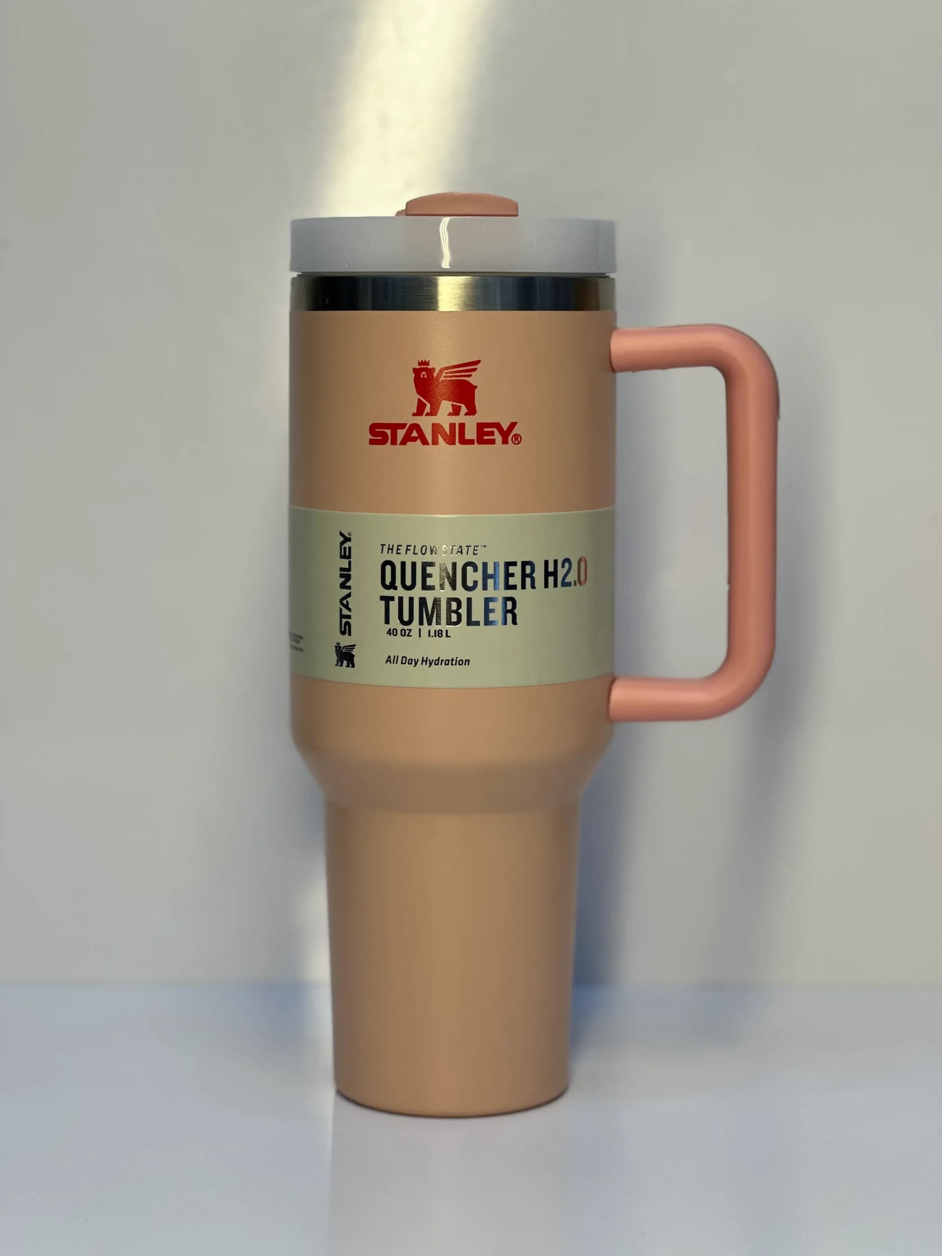 تراول ماگ استنلی مدل Quencher H2.O Tumbler دسته دار 1.18 لیتر اصل — تصویر ۱۰