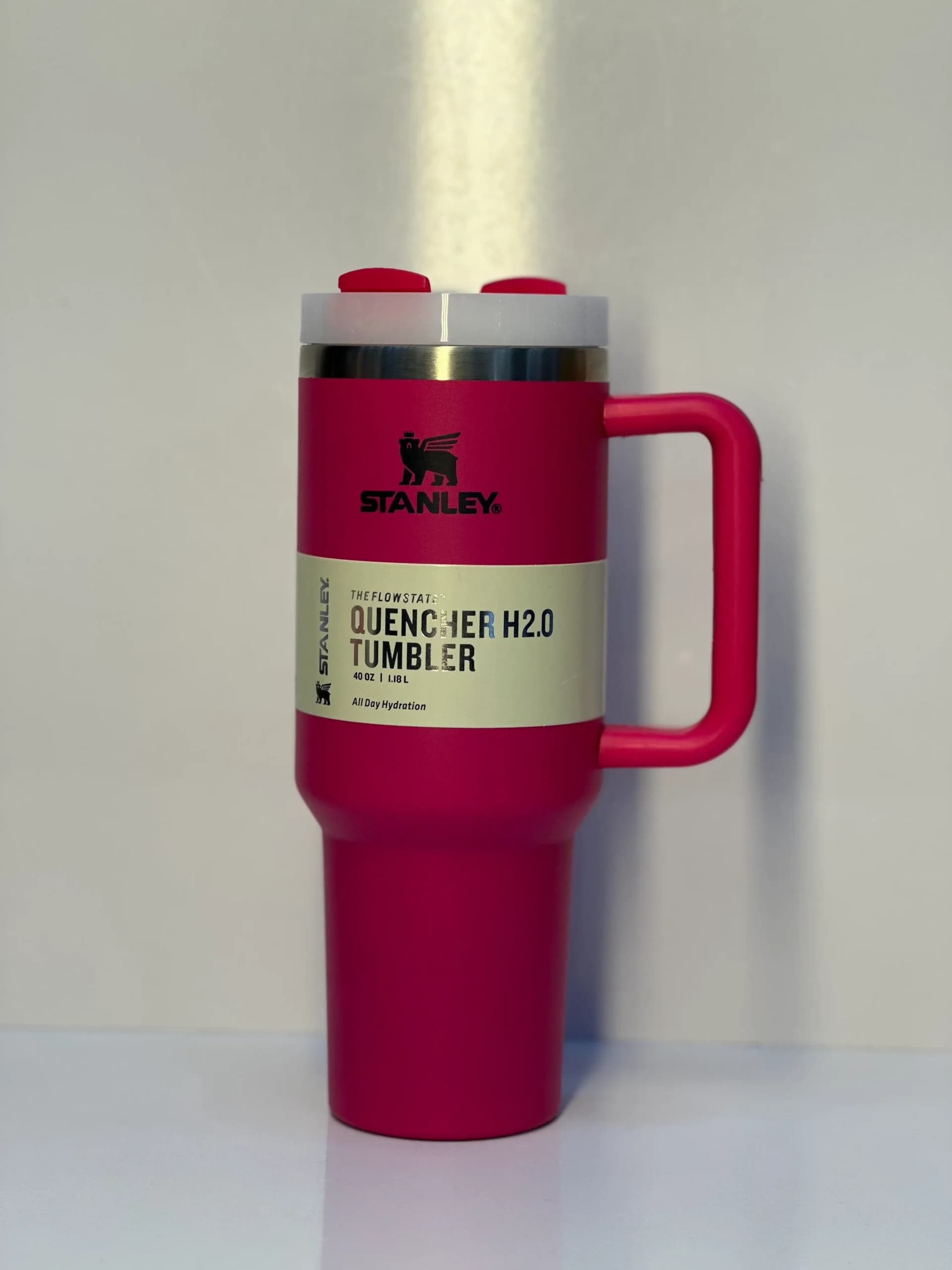 تراول ماگ استنلی مدل Quencher H2.O Tumbler دسته دار 1.18 لیتر اصل — تصویر ۸