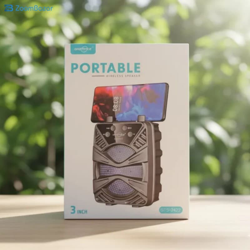 اسپیکر بلوتوثی گریت نایس مدل GTS-2422 — تصویر ۸