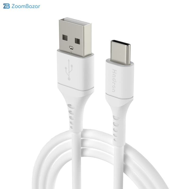 کابل USB به USB-C هادرون مدل HTC-A-C01 طول 1 متر — تصویر ۲