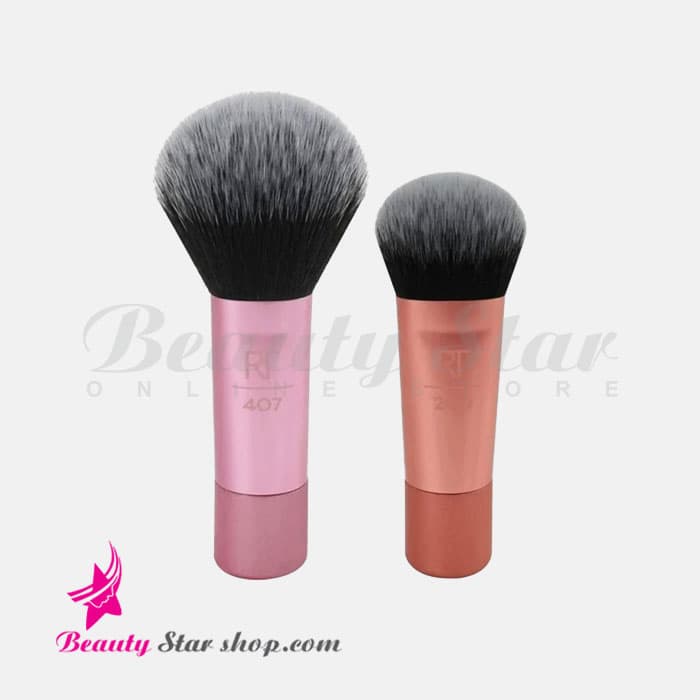 ست مینی براش کرم پودر و رژگونه ریل تکنیک کد 200-407 — تصویر ۹