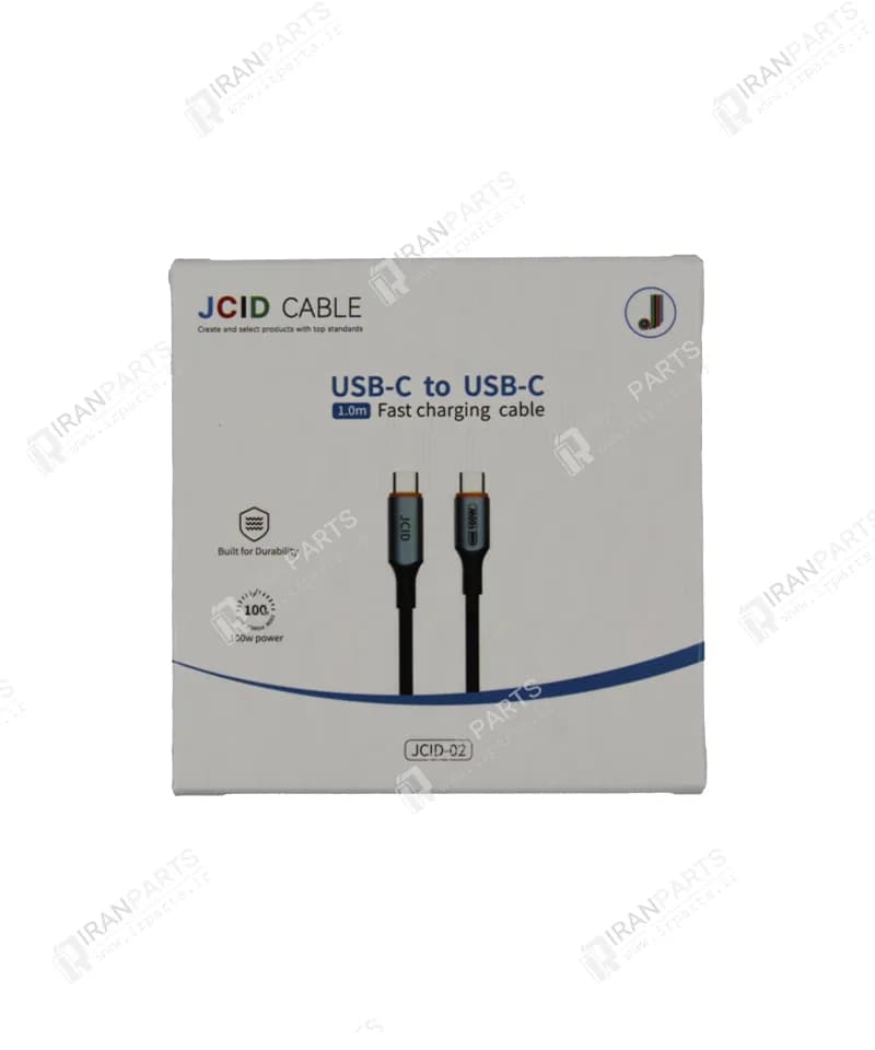 کابل شارژ 100W تایپ سی به سی آیفون برند Apple USB-C To C | JC — تصویر ۹