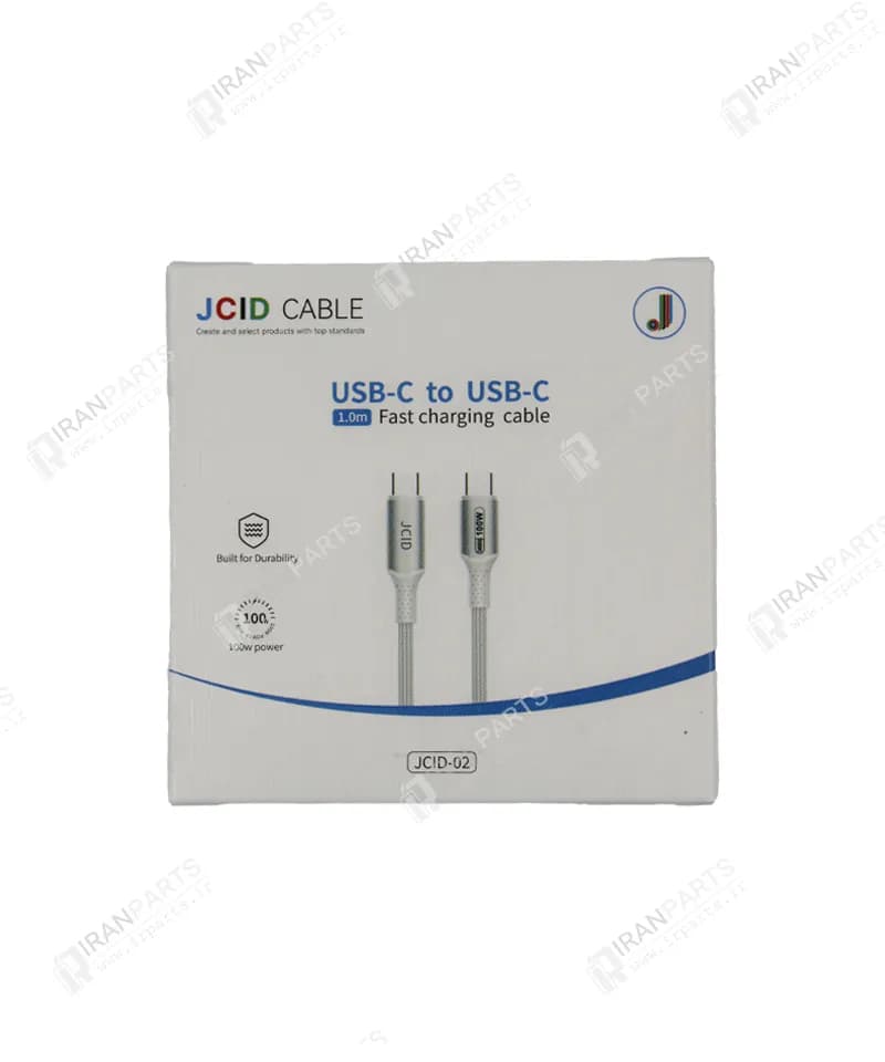 کابل شارژ 100W تایپ سی به سی آیفون برند Apple USB-C To C | JC — تصویر ۳