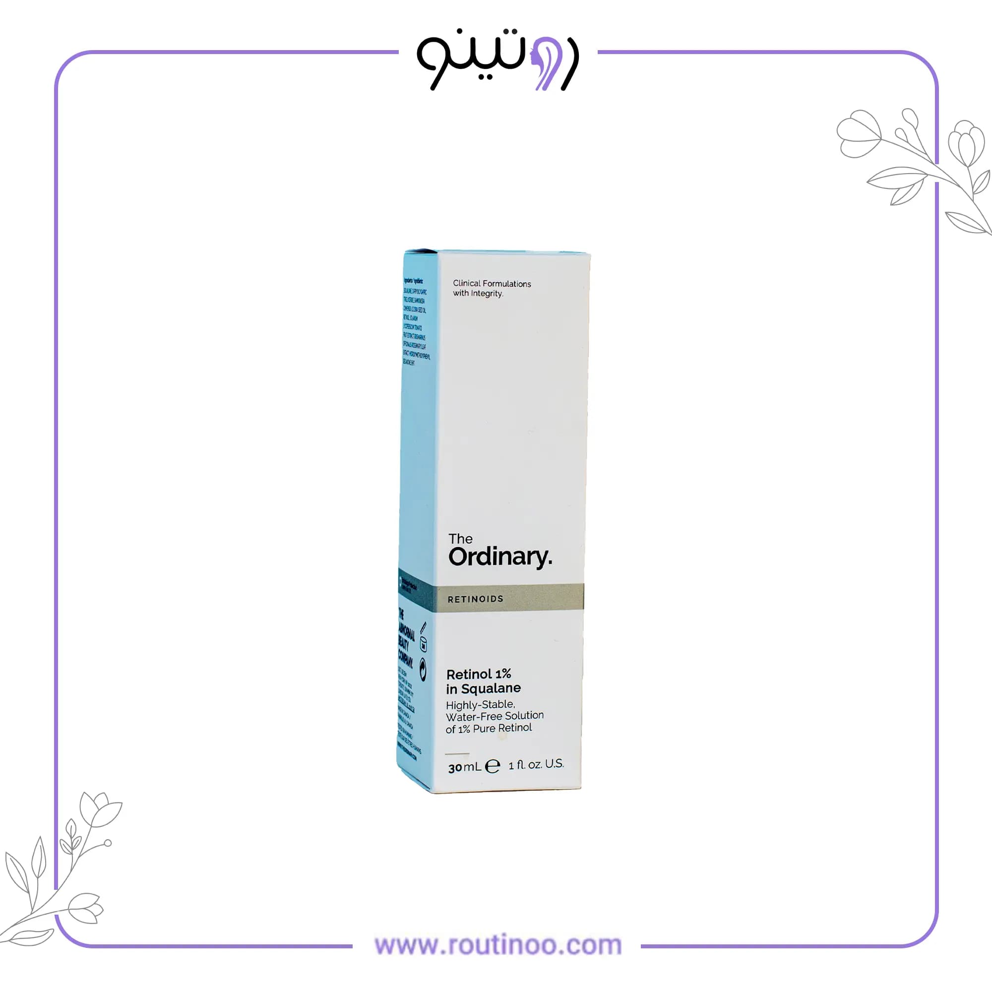 سرم ضد چروک رتینول 30 میل اوردینری — تصویر ۳