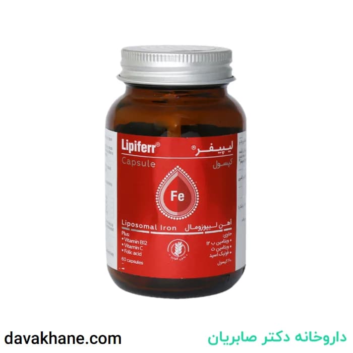 کپسول لیپیفر کیمازی کیمیا کالای رازی 60 عددی