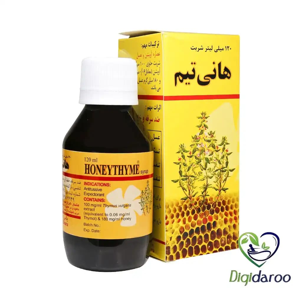 شربت هانی تیم یاس دارو 120 میلی لیتر