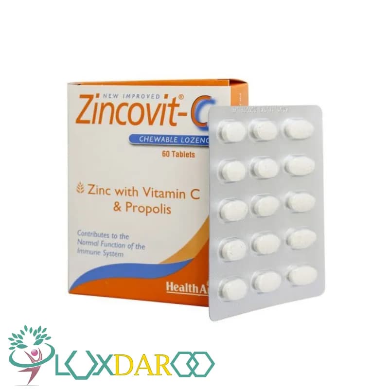 قرص جویدنی زینکوویت ث هلث اید 60 عددی — تصویر ۵