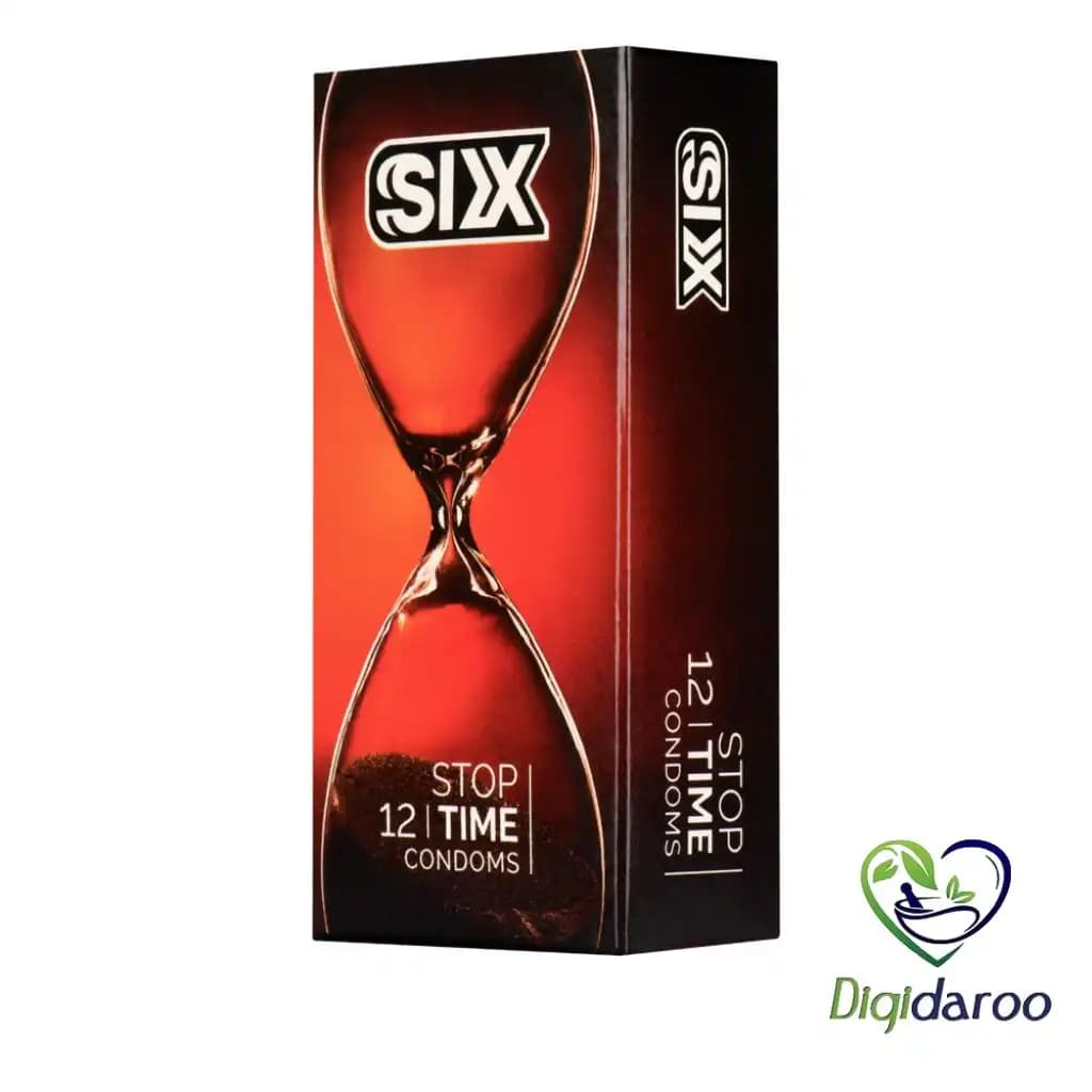کاندوم سیکس مدل STOP TIME بسته 12 عددی