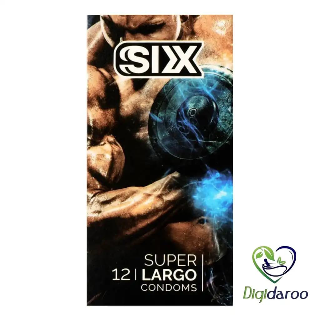 کاندوم سیکس مدل SUPER LARGO بسته 12 عددی — تصویر ۲