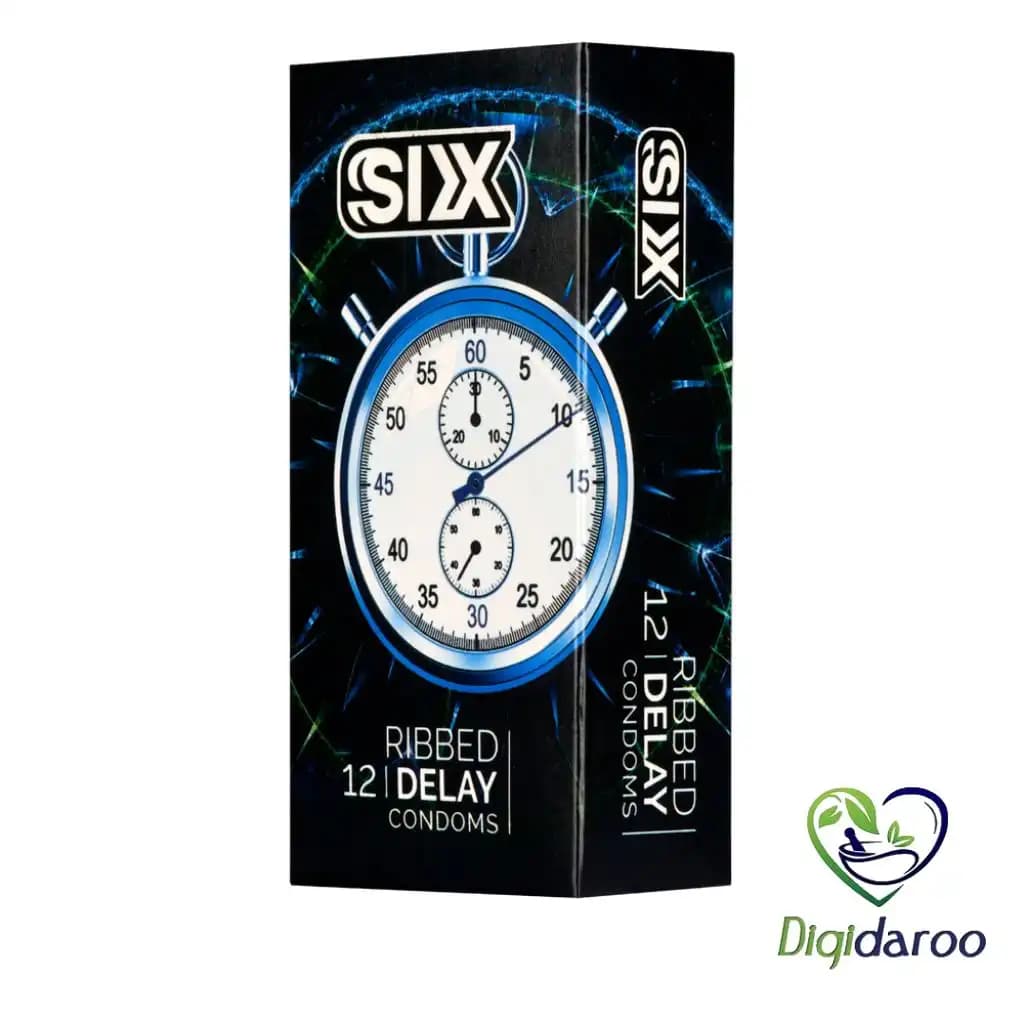 کاندوم سیکس مدل تاخیری RIBBED DELAY بسته 12 عددی — تصویر ۲