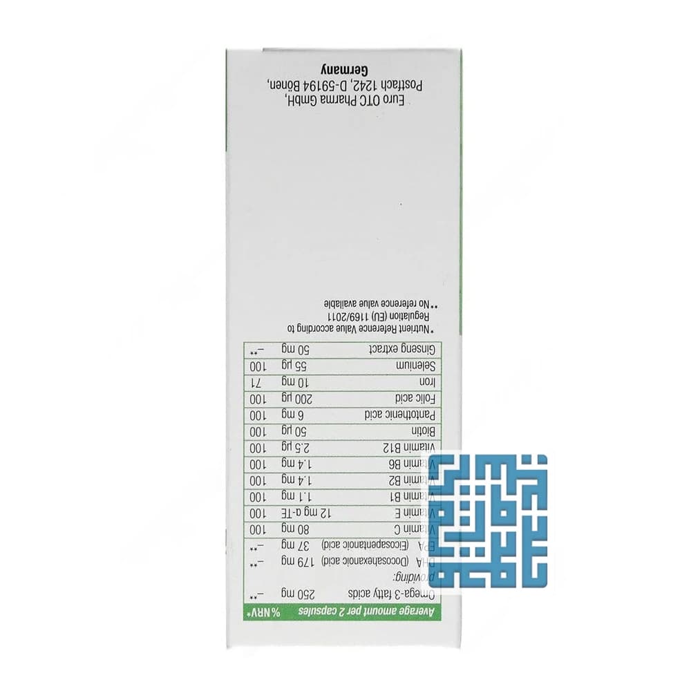 کپسول نوروفیت آپوویتال 30 عددی — تصویر ۶