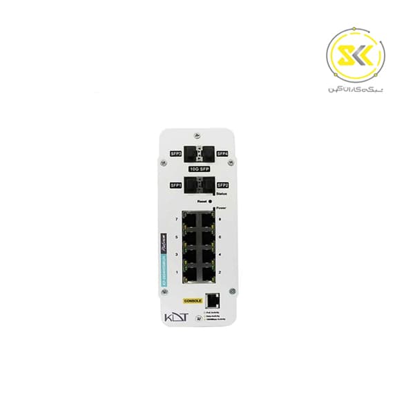 سوئیچ صنعتی POE مدلKDT KP-0804H5SMIUH — تصویر ۲