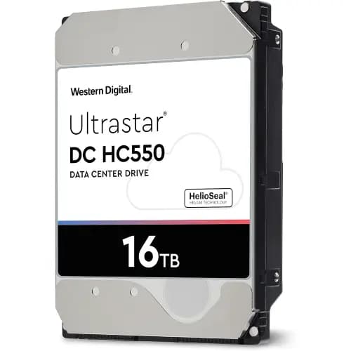 هارد 16 ترابایت اولترا استار Ultrastar اینترنال وسترن دیجیتال — تصویر ۳