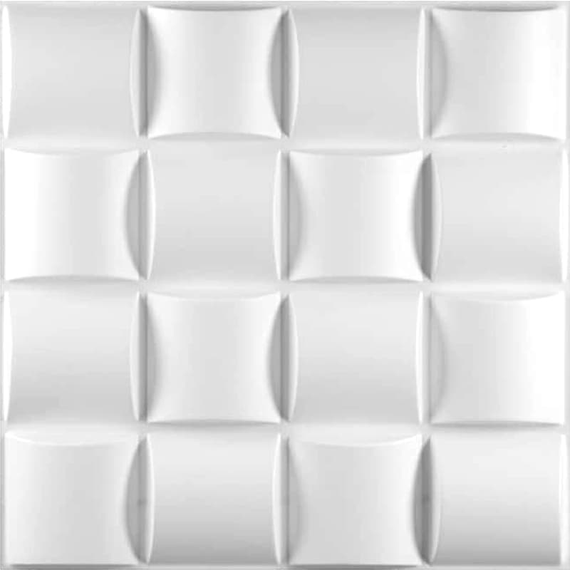 دیوارپوش سه بعدی پلیمری کد 005 طرح حریر ABS