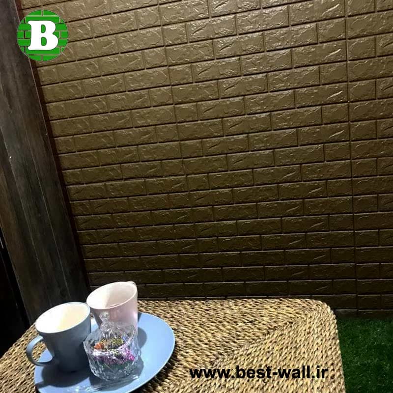 پنل فومی پشت چسبدار وارداتی شکلاتی — تصویر ۲