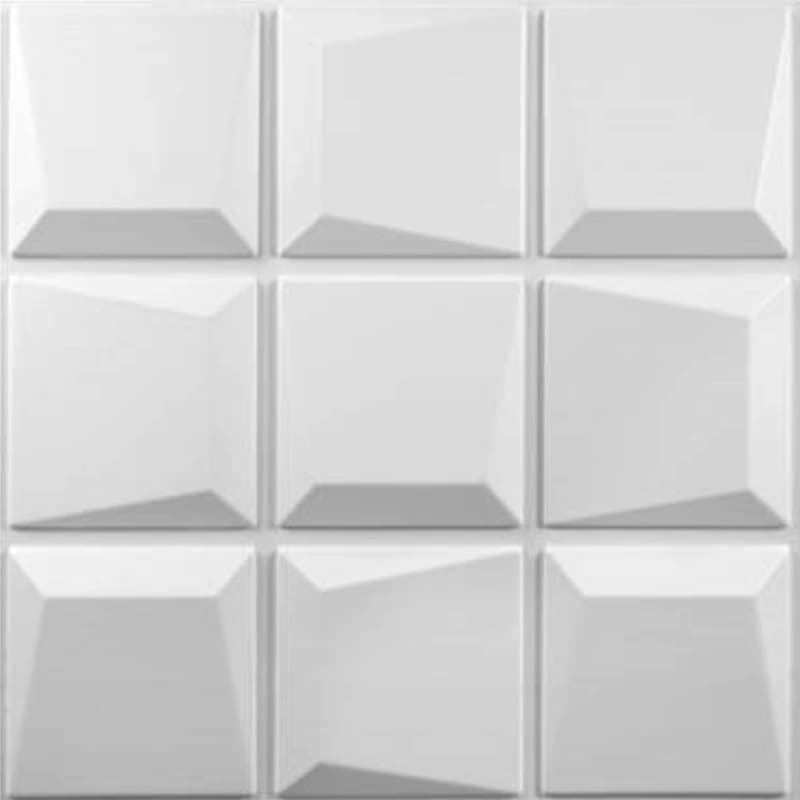 دیوارپوش سه بعدی پلیمری کد 004 طرح یاقوت ABS