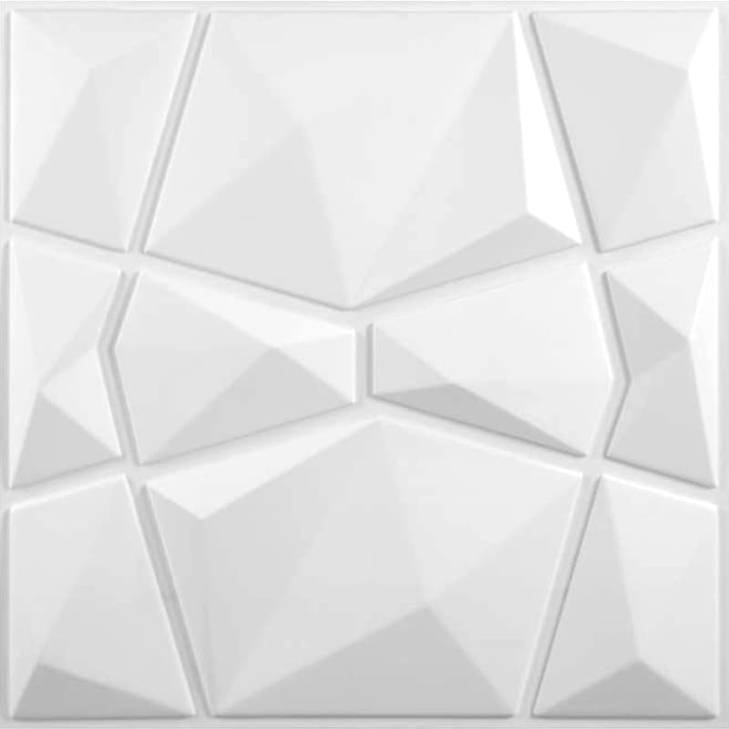دیوارپوش سه بعدی پلیمری کد 002 طرح الماس ABS