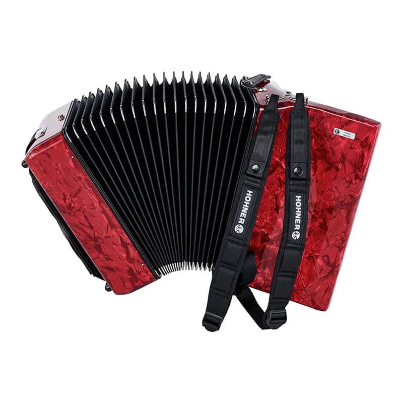 آکاردئون HOHNER A16532 BRAVO II 48RED — تصویر ۹