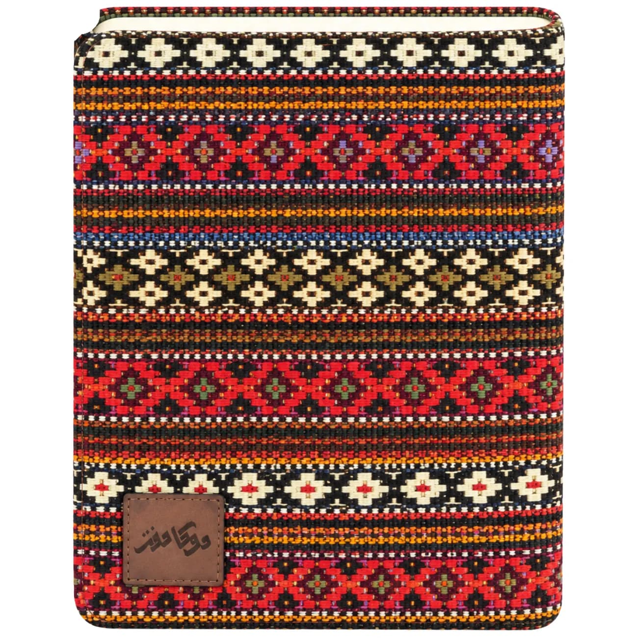 دفترچه یادداشت دوکادفتر مدل 140-142 جلد پارچه ای طرح جاجیم — تصویر ۲