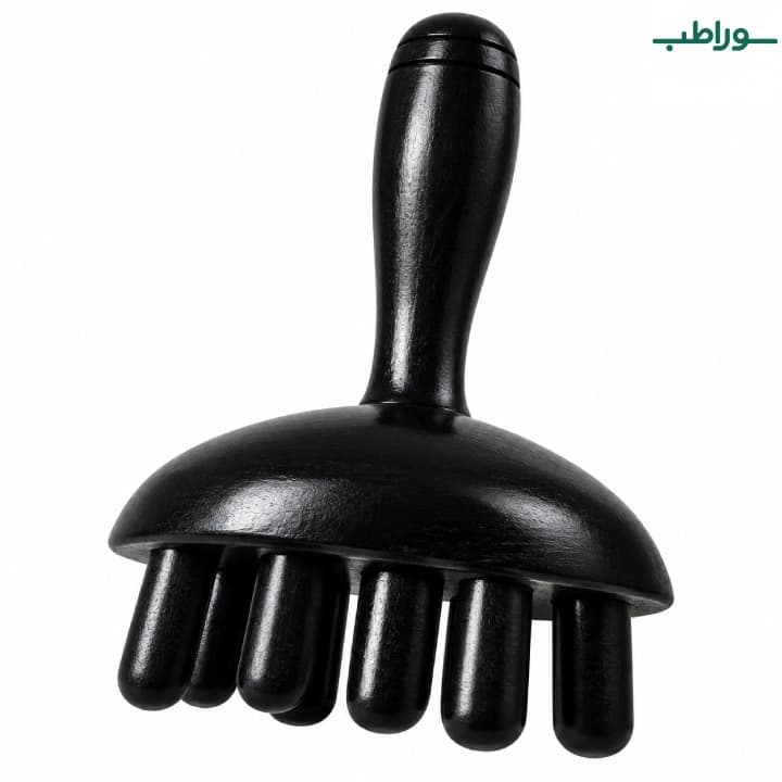 ماساژور چوبی شانه‌ای