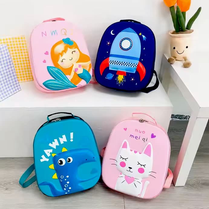 کوله پشتی فایبر طرح دایناسور آبی کد yawn 3351 — تصویر ۱۰