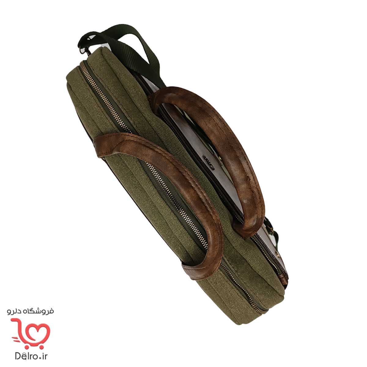 کیف اداری سبز کد 1810 — تصویر ۲