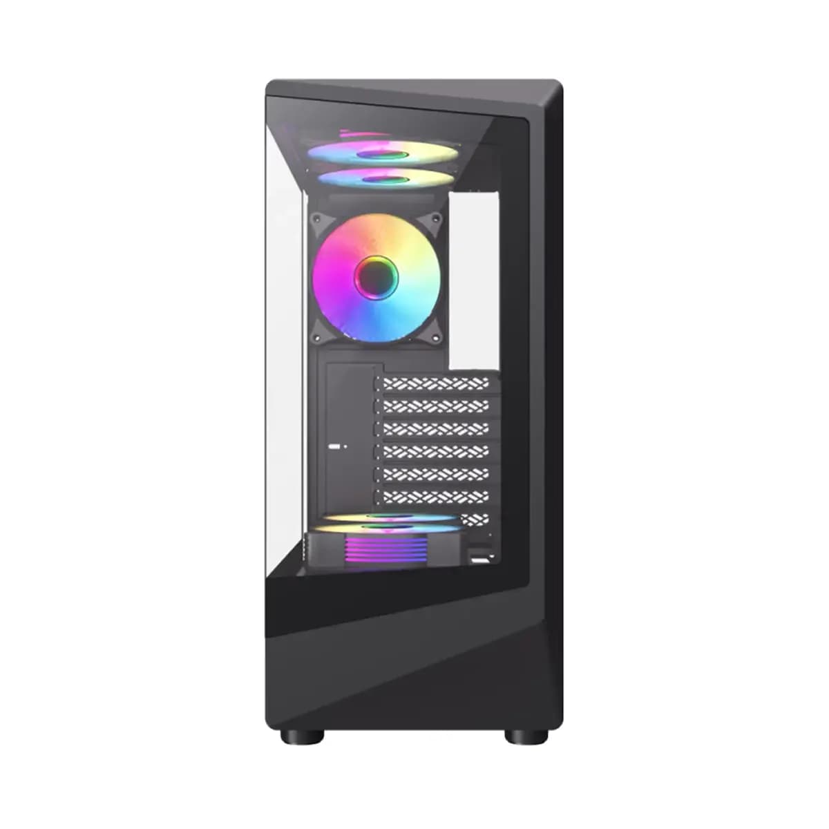 کیس کامپیوتر گیم مکس VISTA COC AB BLACK — تصویر ۲