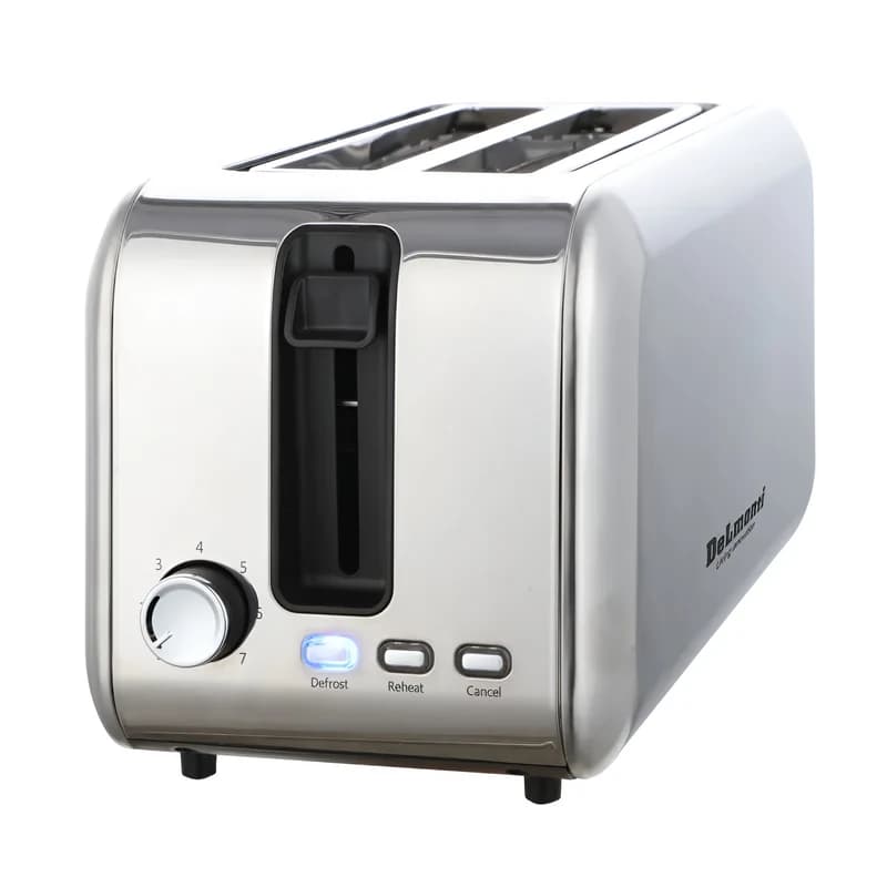 توستر نان دلمونتی Delmonti سایز بزرگ استیل کد DL-570