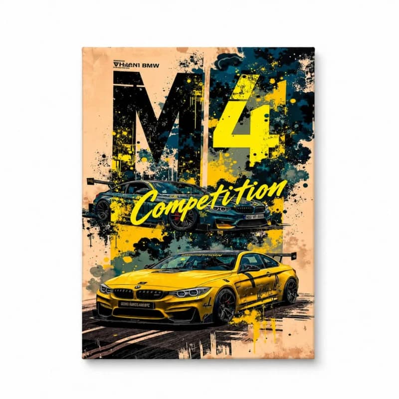 تابلو شاسی طرح ماشین M4 کد M354