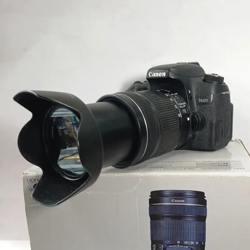 دوربین عکاسی کانن مدل 760D با لنز 18.135 STM (استوک)