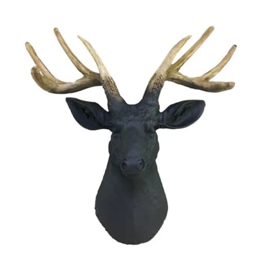 دیوارکوب طرح کله گوزن مدل غزال 4 شاخ کد G31 — تصویر ۵