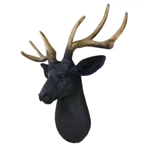 دیوارکوب طرح کله گوزن مدل غزال 4 شاخ کد G31 — تصویر ۶