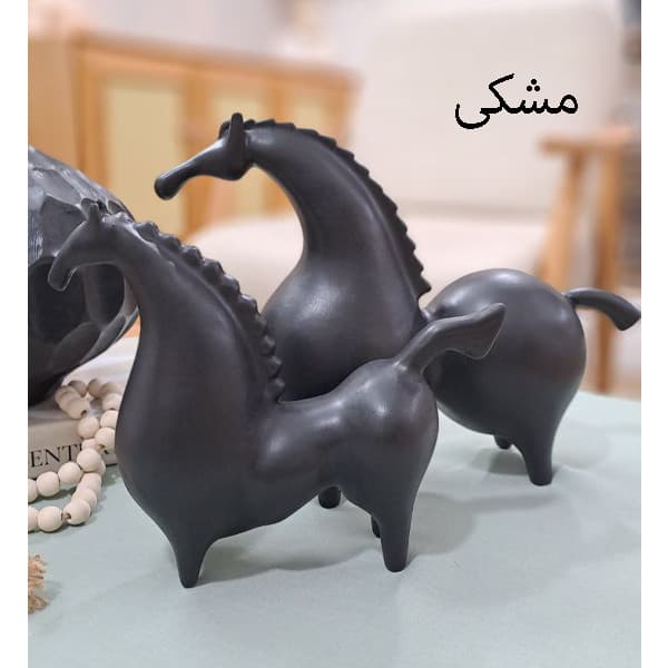 دکوری مدل اسب مدرن مینیمال مجموعه 2 عددی — تصویر ۷