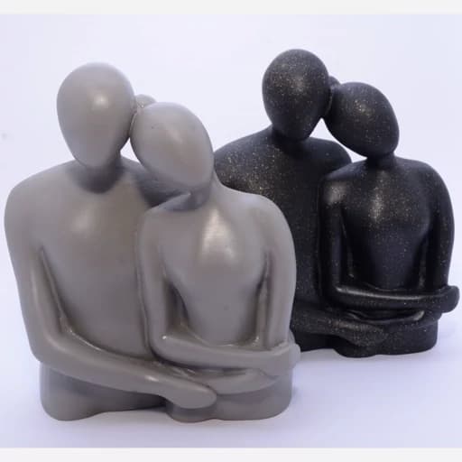 مجسمه پلی استر دکوری دلداده