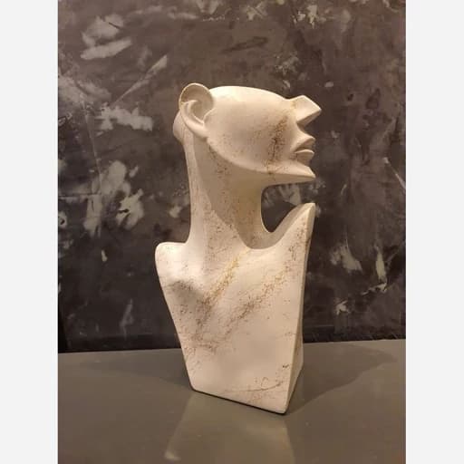 استند طلا و جواهر مانکن جواهرات مدل رخ بزرگ — تصویر ۲
