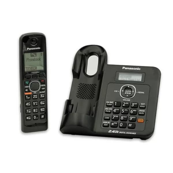 تلفن بی سیم پاناسونیک KX-TG3811SX ا مدل KX-TG3811 مشکی — تصویر ۴
