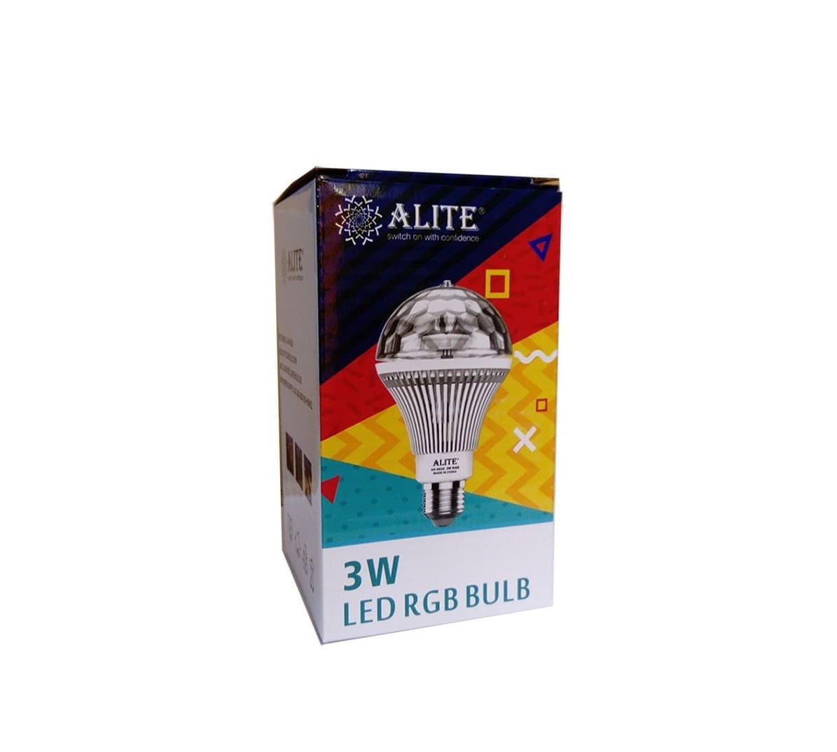 لامپ رقص نور |دیسکویی چرخان ای لایت ALITE RGB — تصویر ۷