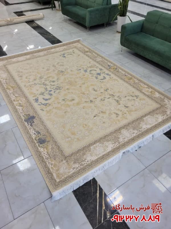 فرش 1500 شانه افشان وینتیج مدل 5443
