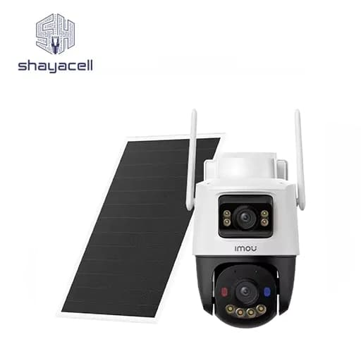 دوربین مدار بسته خورشیدی سیم کارتی AOV Dual دو لنز