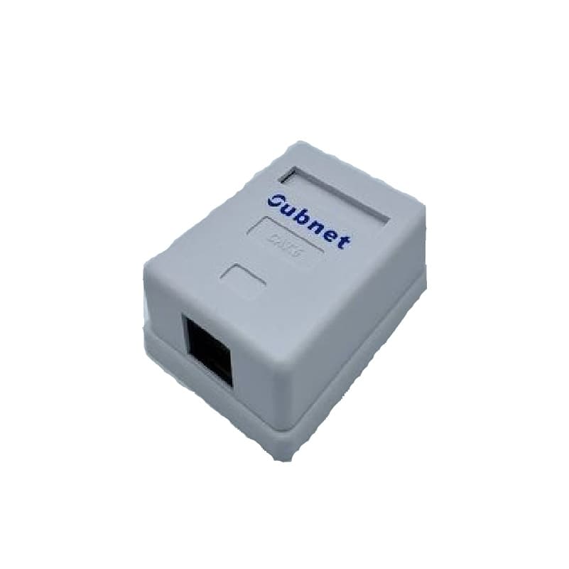 کیستون باکس 2 پورت cat6 utp یوبی نت UBINET — تصویر ۲