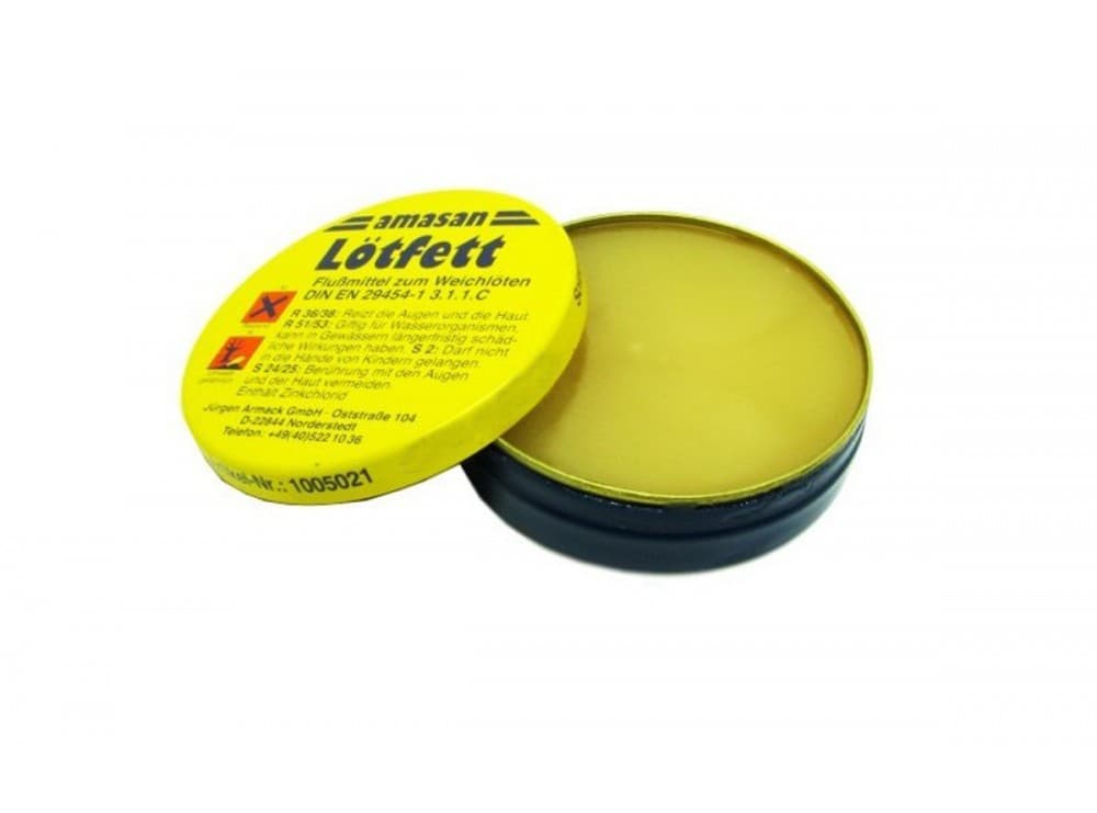 روغن لحیم لاتفت LOTFETT آلمانی 50 گرمی — تصویر ۵