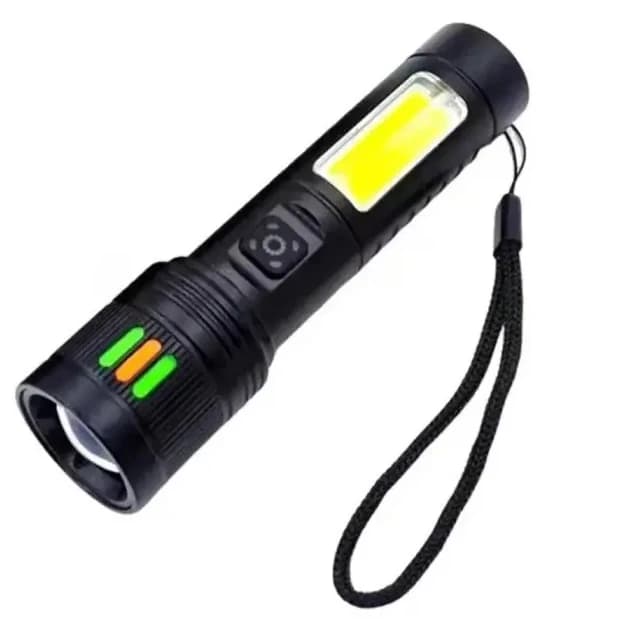 چراغ قوه زوم دار اسمال سان SMALL SUN بغل COB مدل ZY-T618 — تصویر ۷