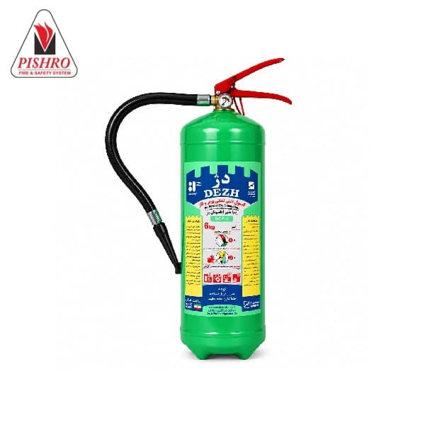 کپسول آتش نشانی بیوورسال دژ 6 کیلویی — تصویر ۲