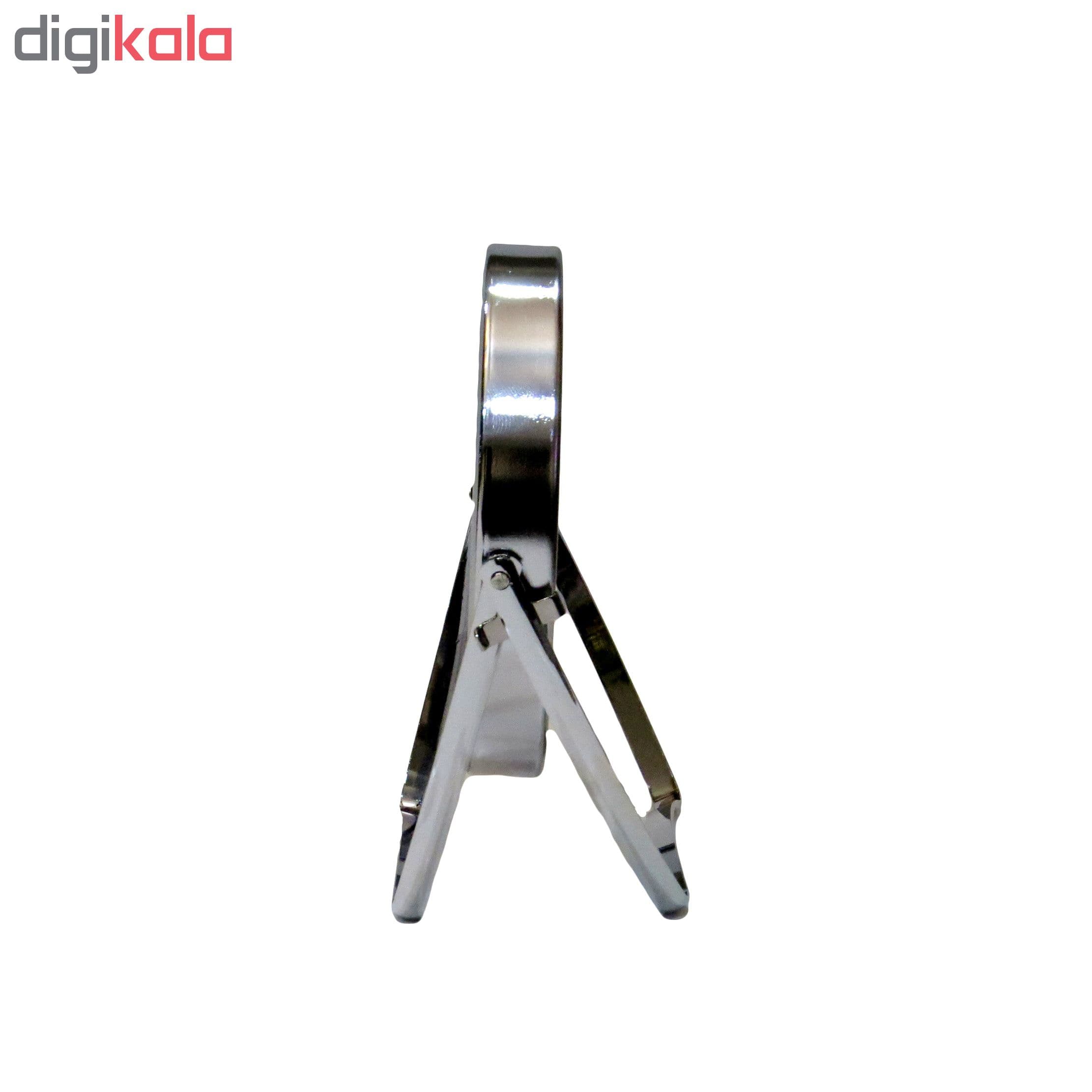 آینه آرایشی رومیزی کوچک کد J01 با بزرگنمایی 5x — تصویر ۲