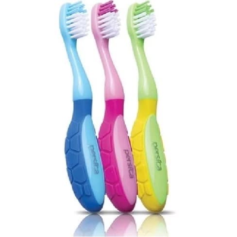 مسواک کودک پرسیکا کد P315 طرح لاک پشت با برس نرم — تصویر ۸