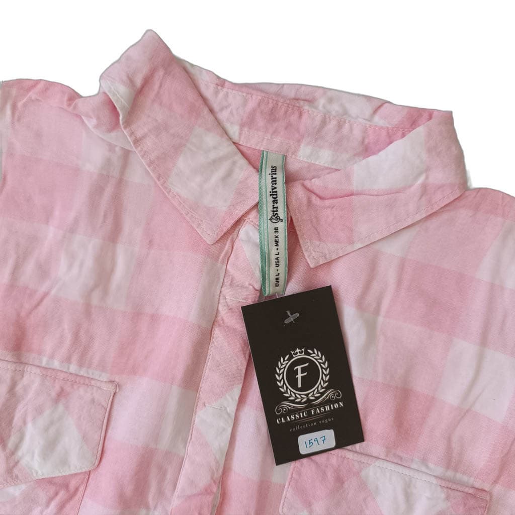 شومیز زنانه stradivarius مدل 1597 — تصویر ۴
