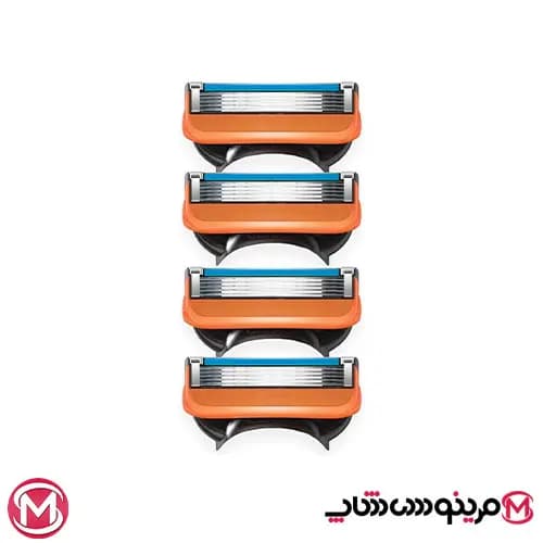یدک ژیلت مدل Fusion 5 power بسته 4 عددی — تصویر ۸