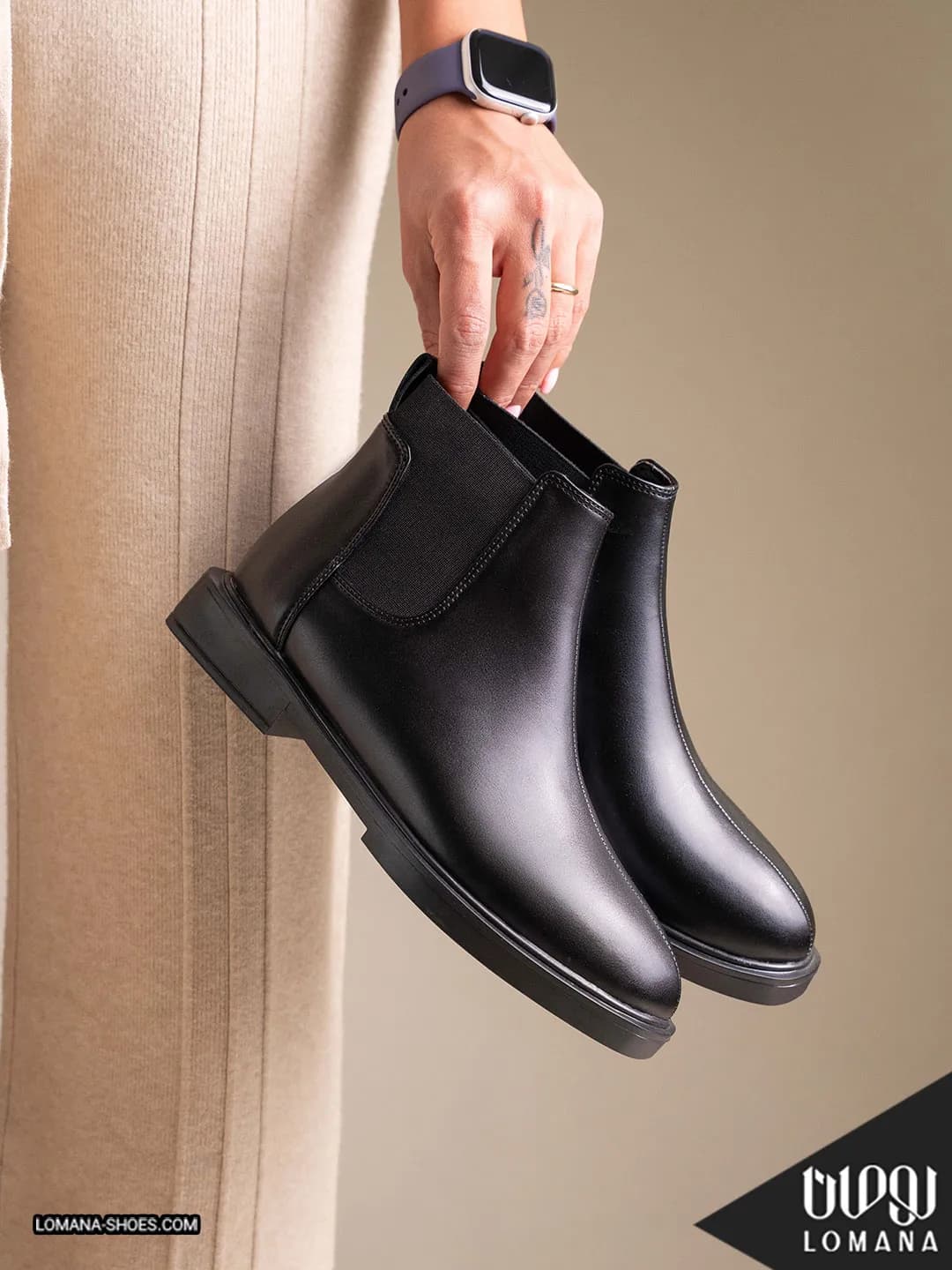 نیمبوت زنانه دهنه کش For لومانا – کد 3165 — تصویر ۷